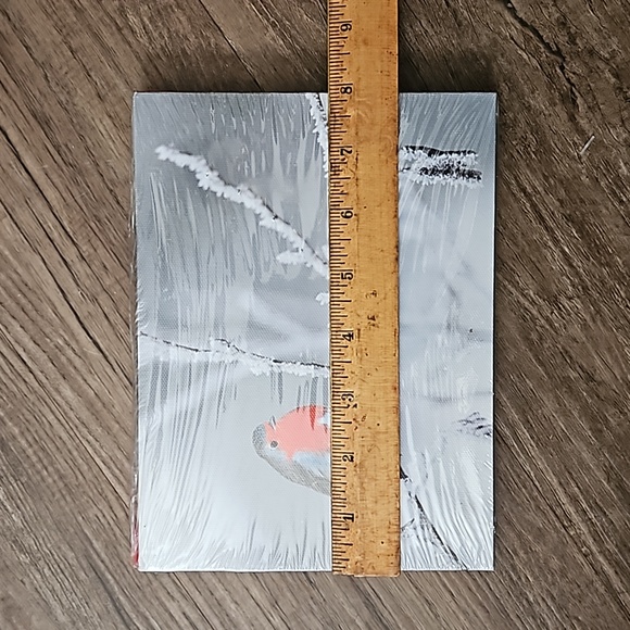 Ganz, light-up, Winter Robin, 8x6, wall decor - Picture 4 of 7